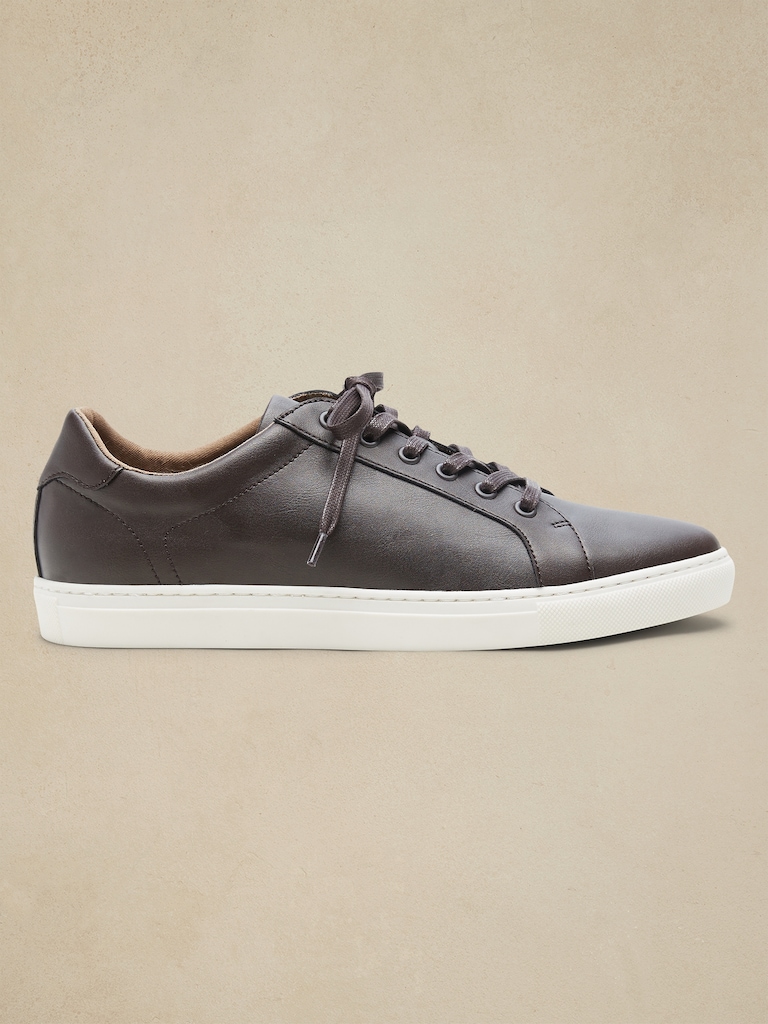 Vegan Leather Sneakers