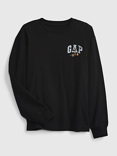 Kinder Mädchen Gap Kleidung Gap Kinder Oberteile Gap Kinder Tops T-Shirts Gap Kinder T-Shirt GAP 3-4 Jahre weiß Tops Tops T-Shirts Gap Kinder 