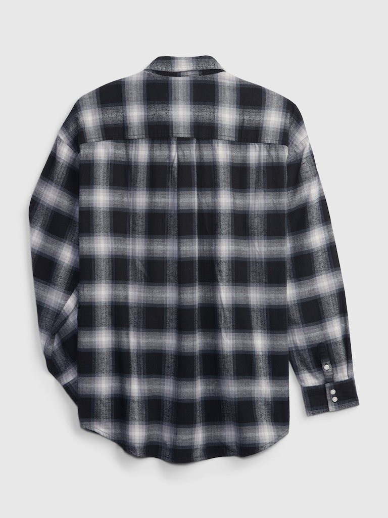 Teen Organic Cotton Flannel Shirt