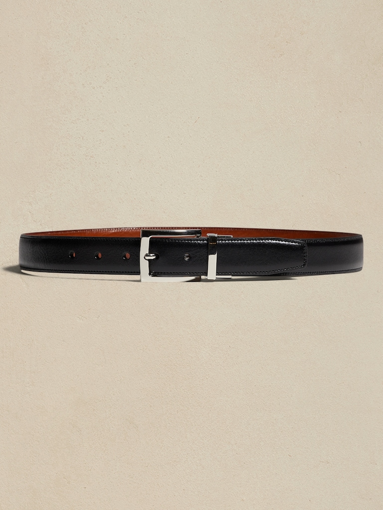 Reversible Leather Belt