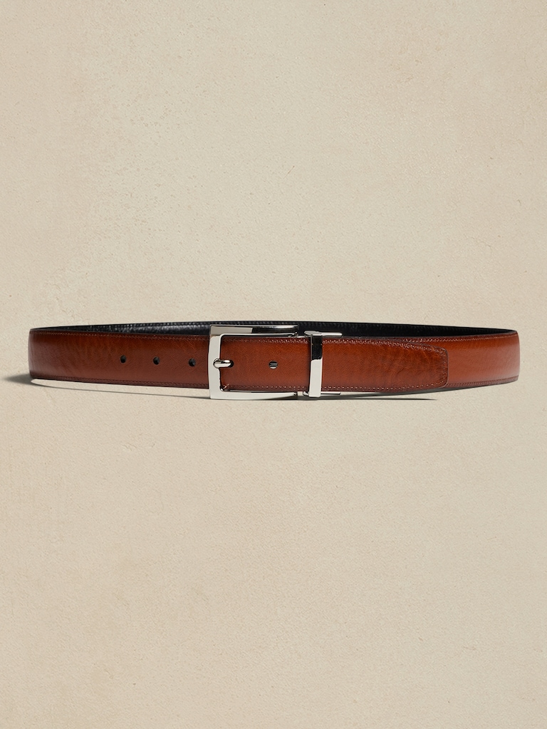Reversible Leather Belt