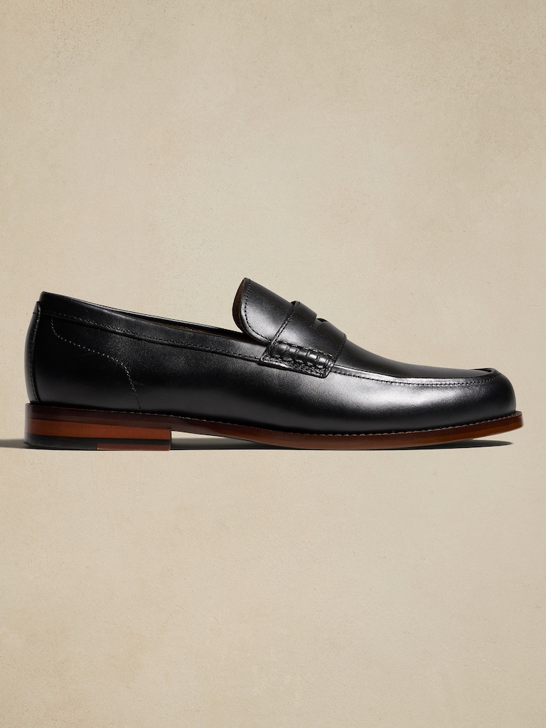Leather Penny Loafer