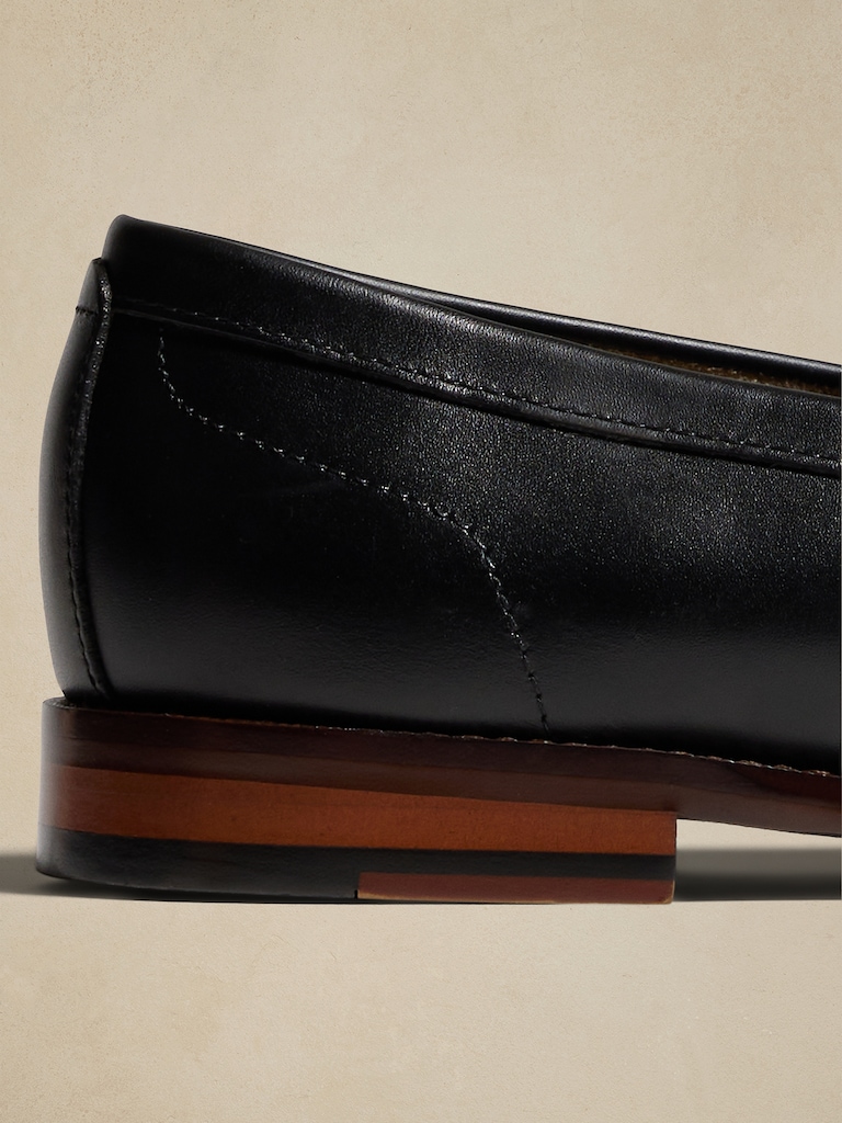 Leather Penny Loafer