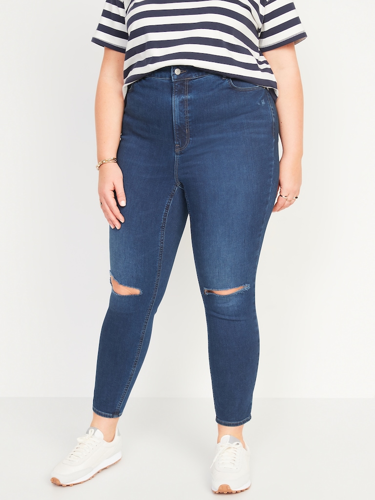 FitsYou Extra High-Waisted Rockstar Super-Skinny Jeans