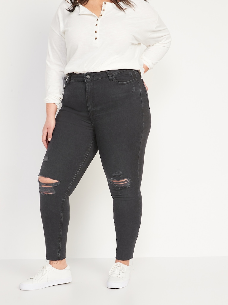 FitsYou Extra High-Waisted Rockstar Super-Skinny Jeans