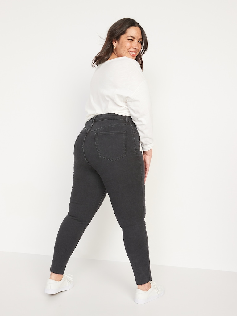 FitsYou Extra High-Waisted Rockstar Super-Skinny Jeans