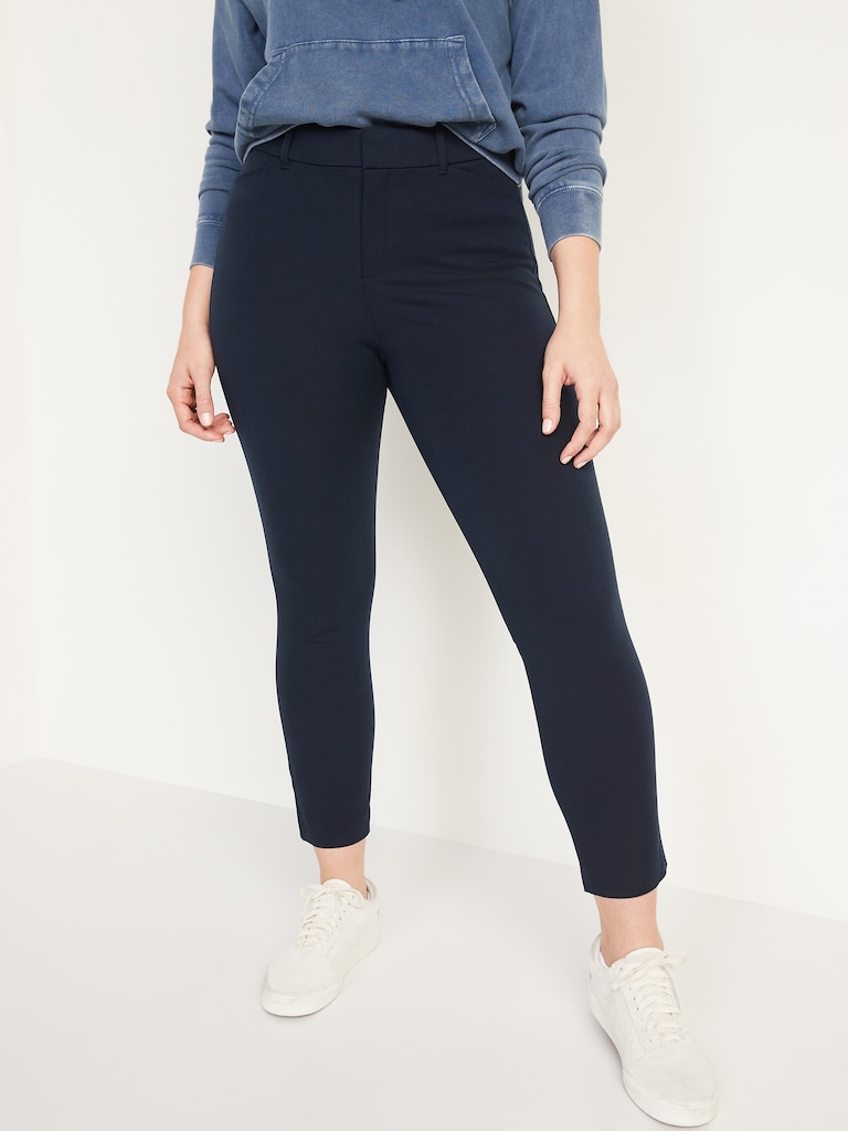 High-Waisted Pixie Skinny Ankle Pants