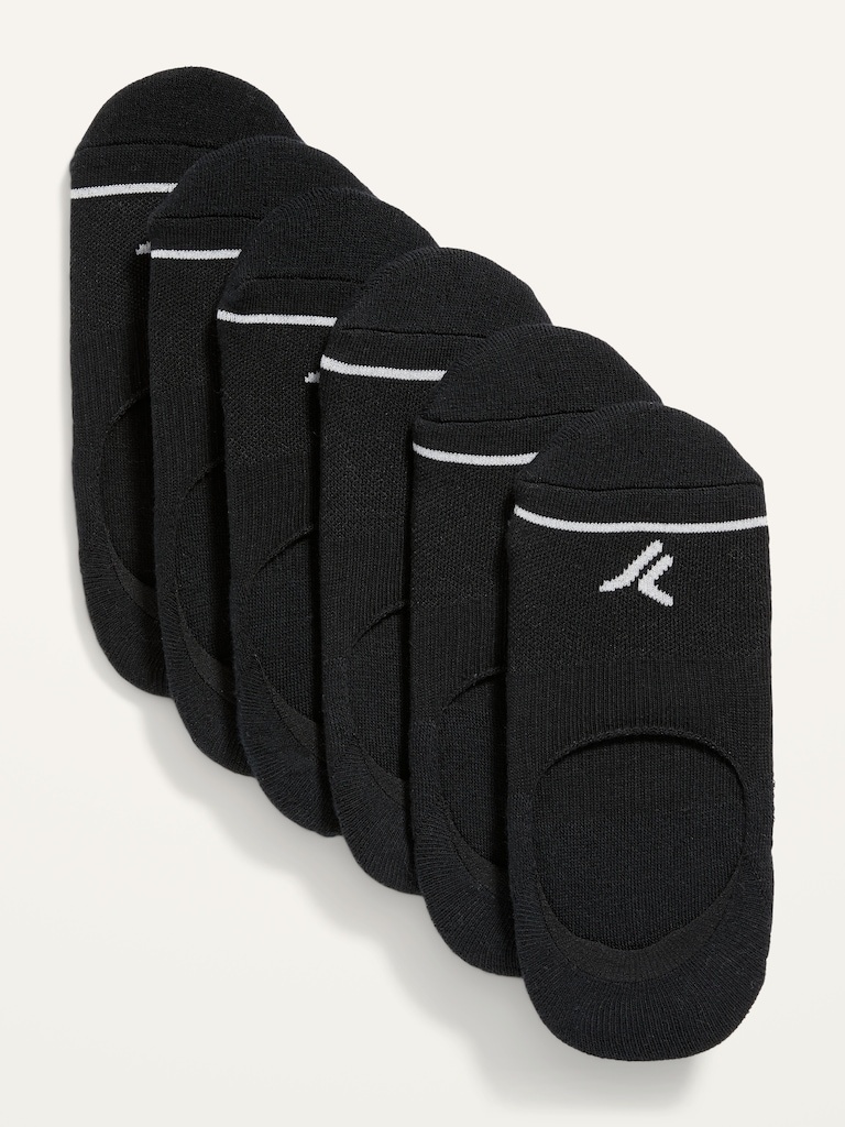 No-Show Athletic Socks 6-Pack for Women