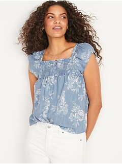 old navy women's fleece shirts & tops