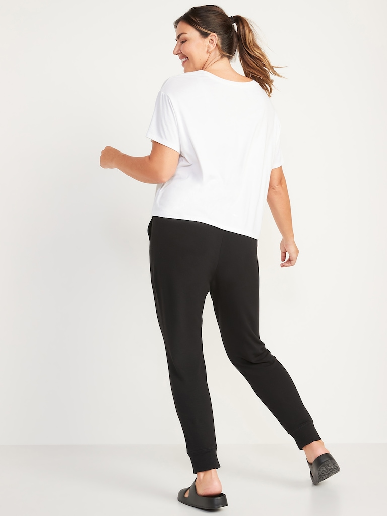 Mid-Rise Live-In Jogger Sweatpants