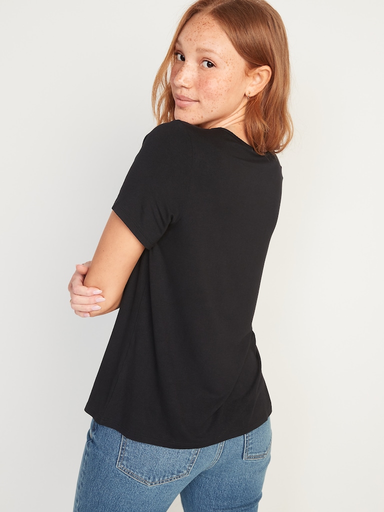 Luxe Crew-Neck T-Shirt