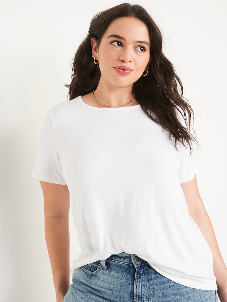 Luxe Crew-Neck T-Shirt