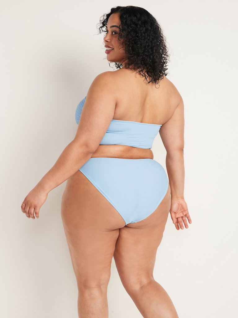Mid-Rise Bikini Swim Bottoms