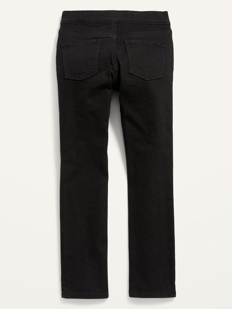 Wow Skinny Pull-On Black Jeans for Girls