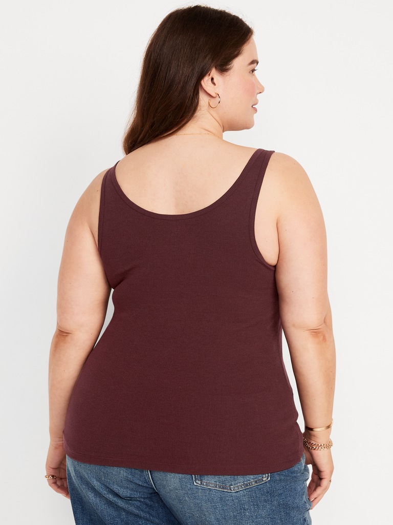 Rib-Knit First Layer Tank Top