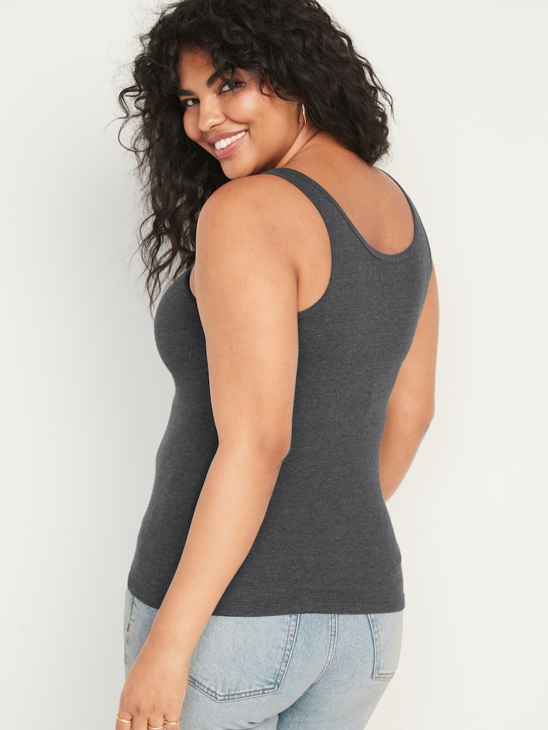 Rib-Knit First Layer Tank Top