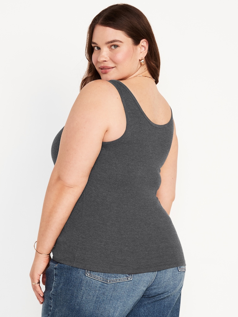 Rib-Knit First Layer Tank Top