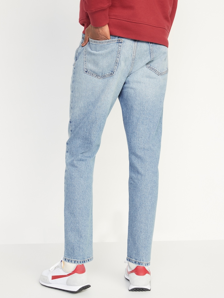 Loose Taper Ankle Jeans