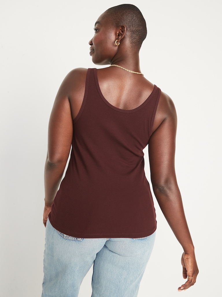 Rib-Knit First Layer Tank Top