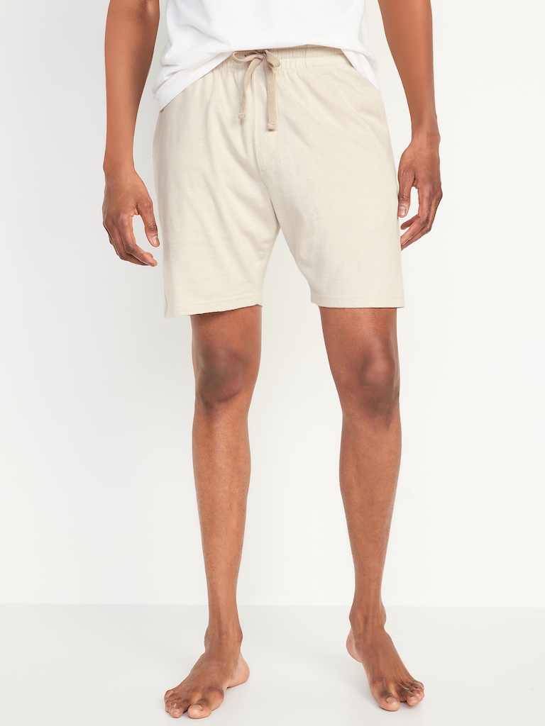Jersey-Knit Pajama Shorts -- 7.5-inch inseam