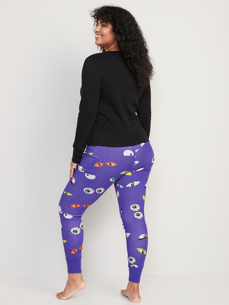 Matching Graphic Pajama Set