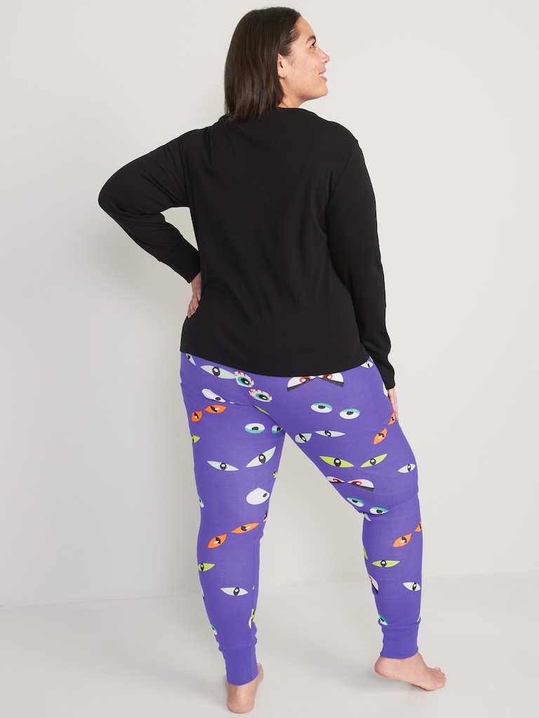Matching Graphic Pajama Set