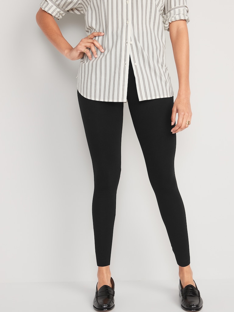 High-Waisted Fashion Layering Leggings 3-Pack