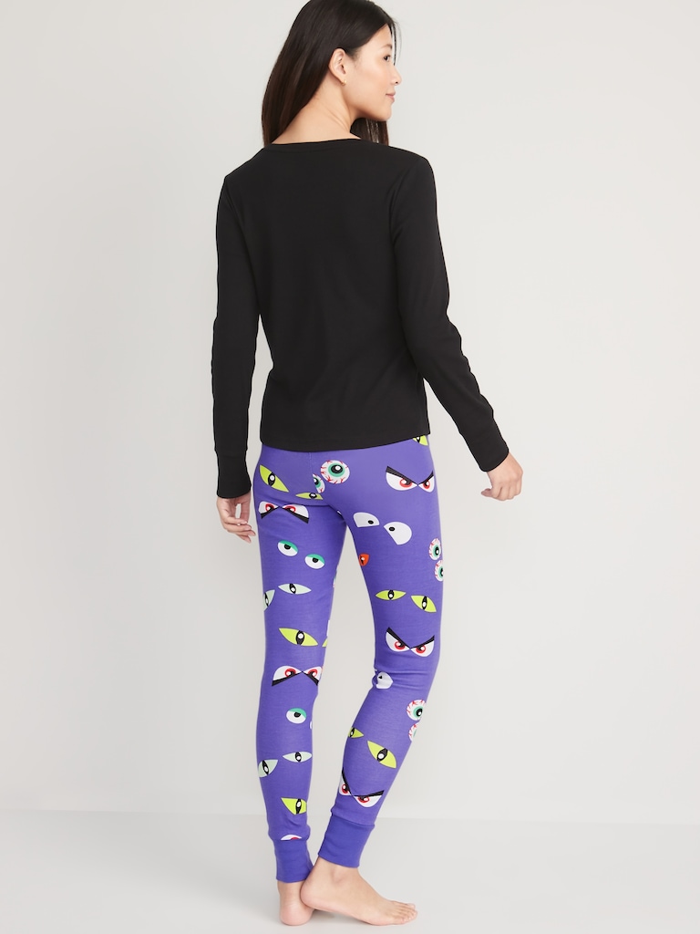 Matching Graphic Pajama Set