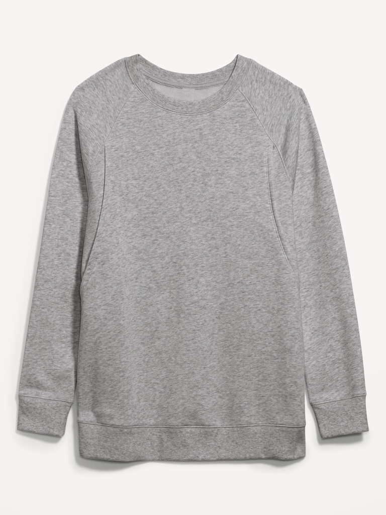 Loose Rotation Crew-Neck Sweatshirt