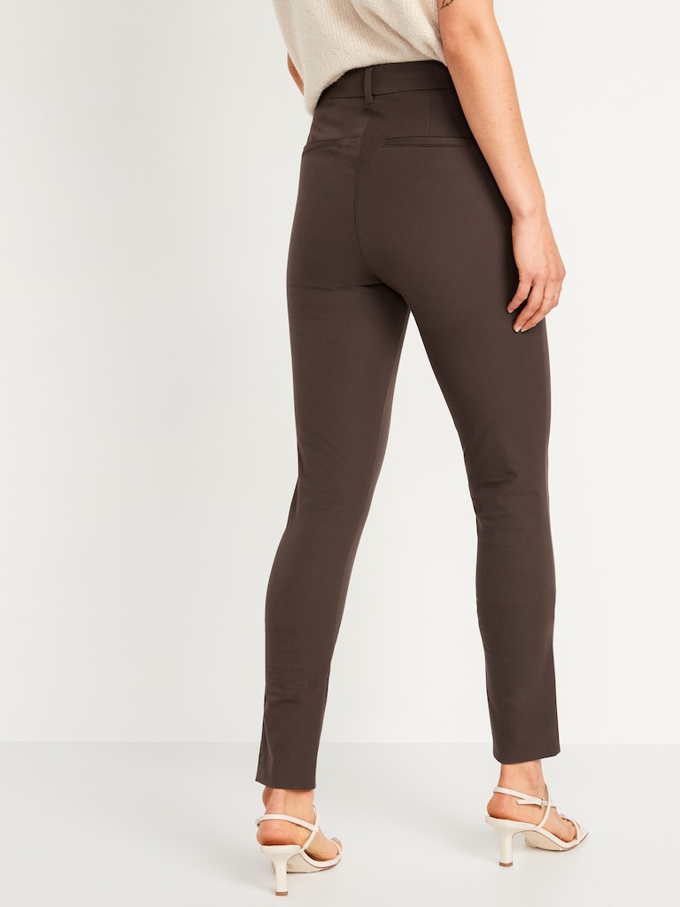 High-Waisted Pixie Skinny Ankle Pants