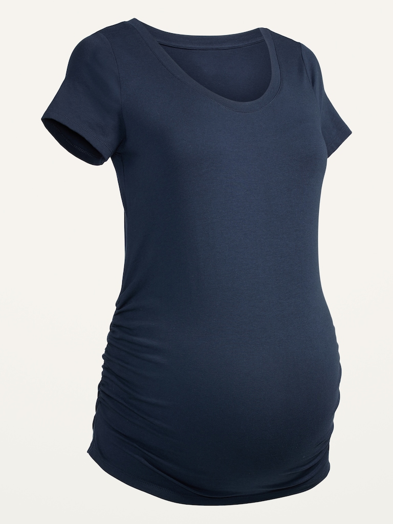 Maternity Scoop-Neck T-Shirt