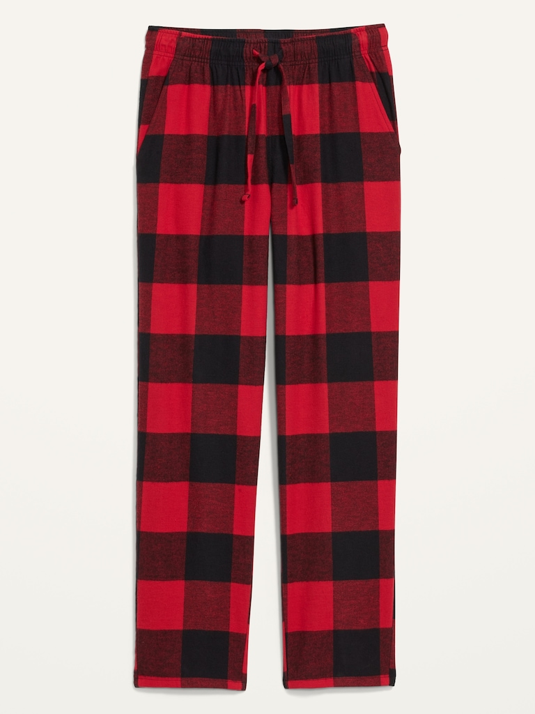 Matching Plaid Flannel Pajama Pants