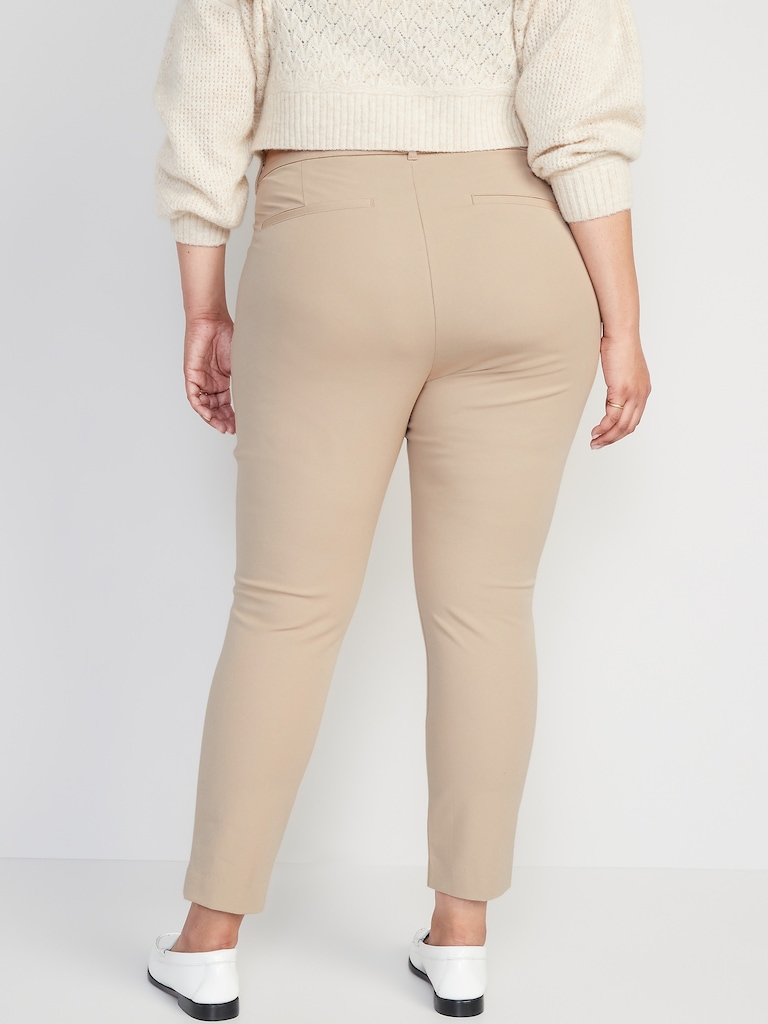 High-Waisted Pixie Skinny Ankle Pants