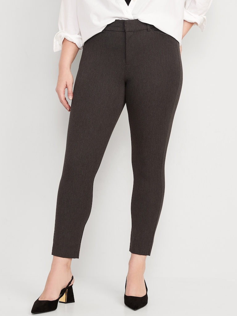 High-Waisted Pixie Skinny Ankle Pants