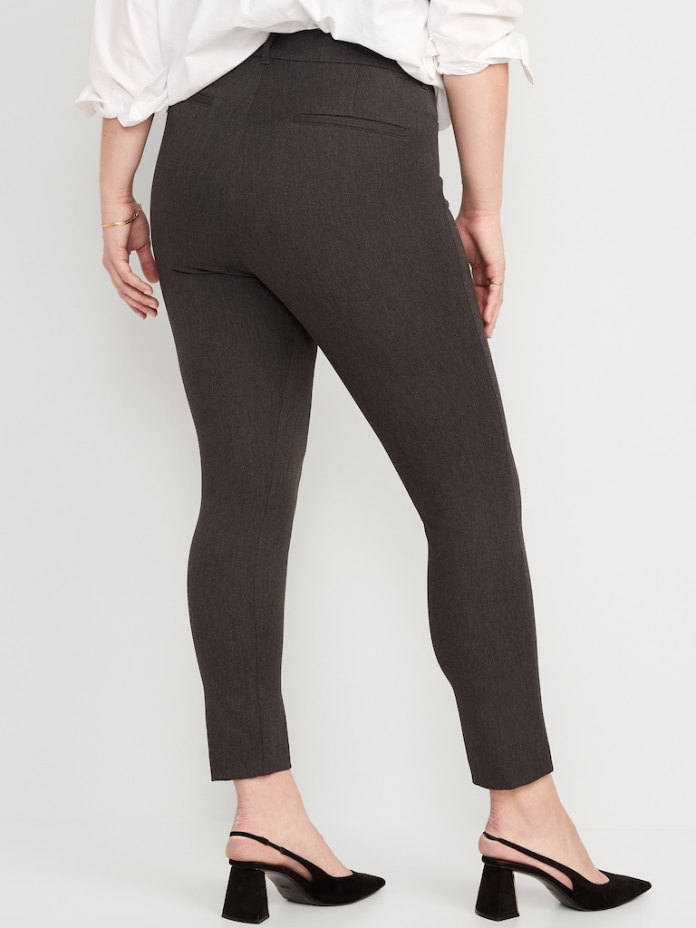 High-Waisted Pixie Skinny Ankle Pants