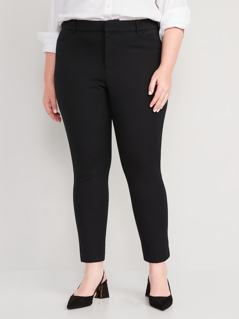High-Waisted Pixie Skinny Ankle Pants