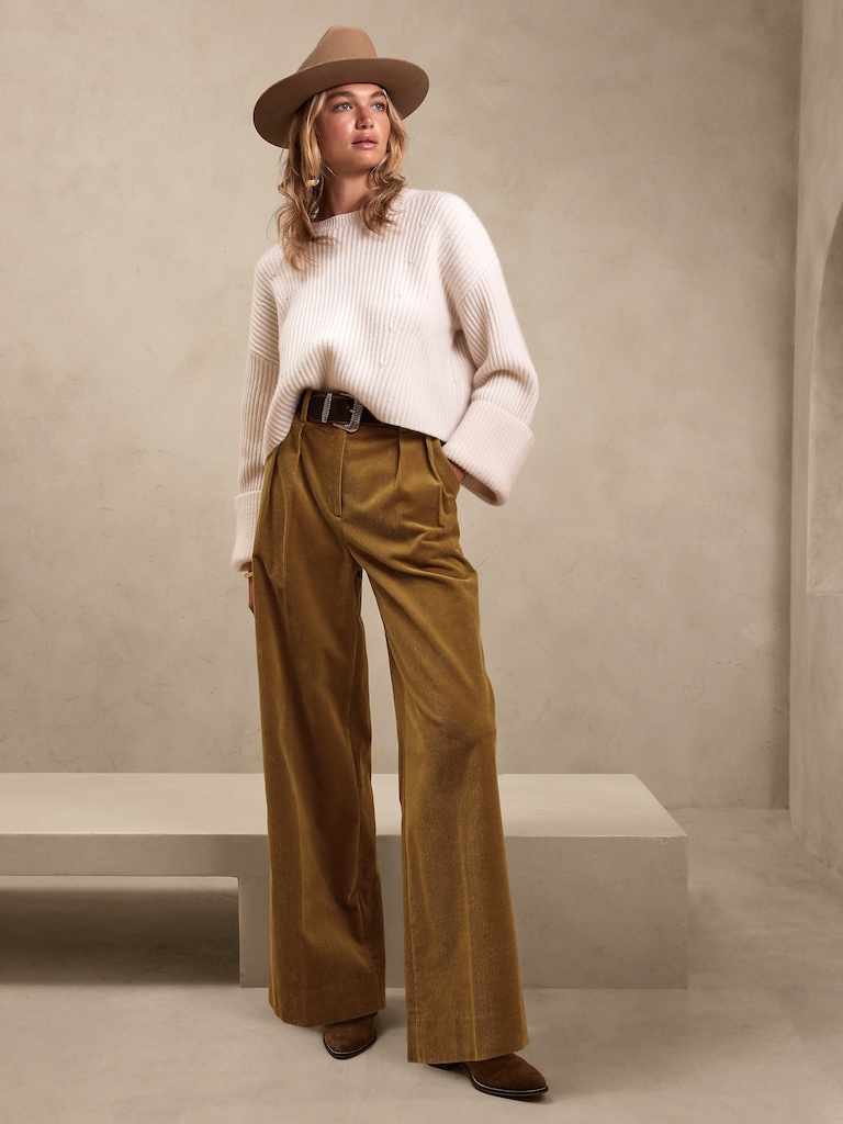 Petite Rivoli Corduroy Pant