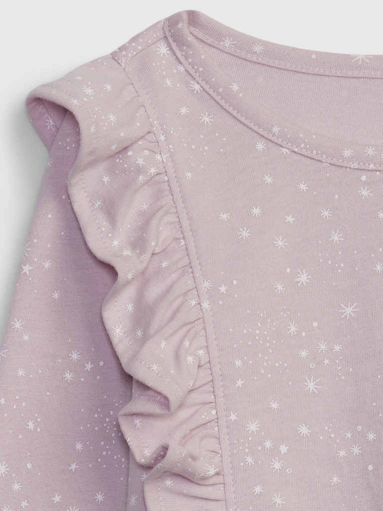 Toddler Ruffle Star Top