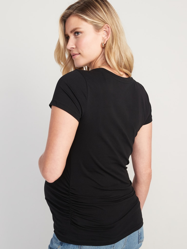 Maternity Crew-Neck T-Shirt
