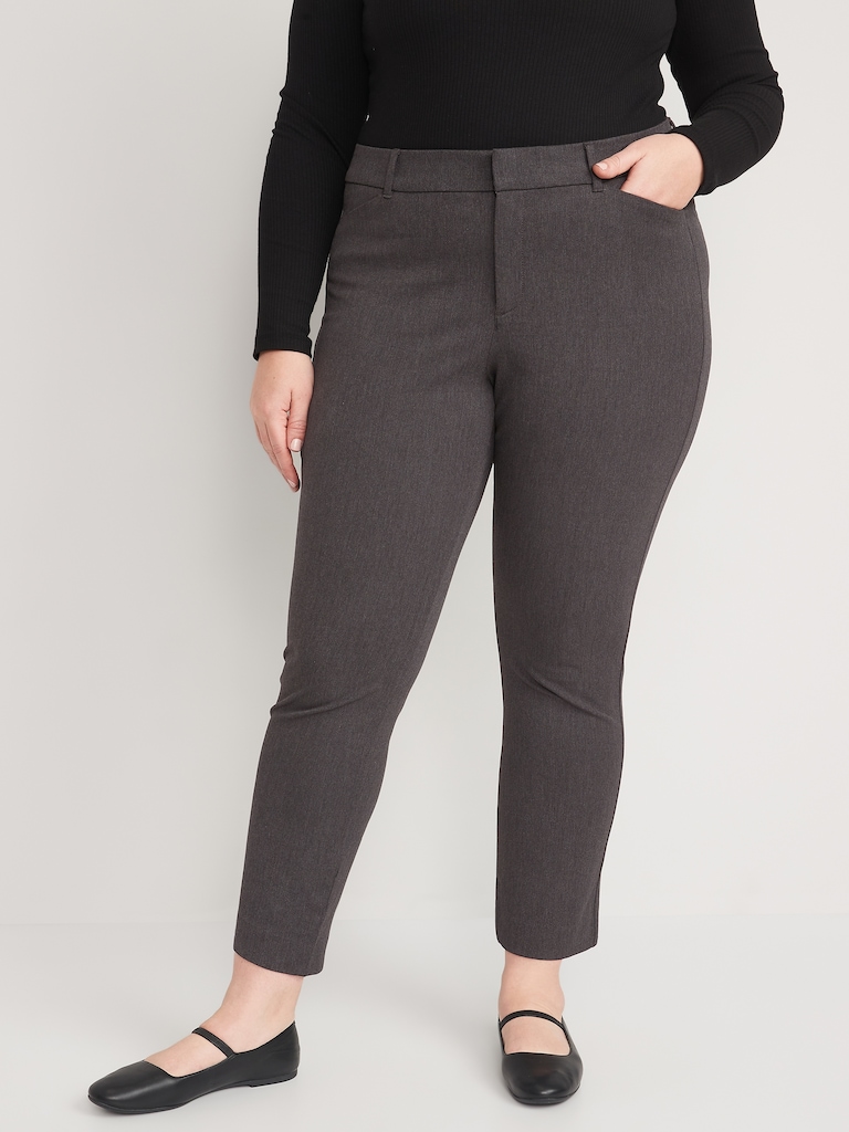 High-Waisted Pixie Skinny Ankle Pants