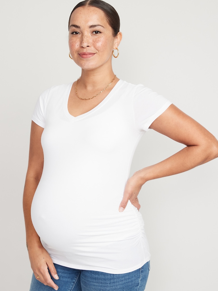 Maternity V-Neck T-Shirt