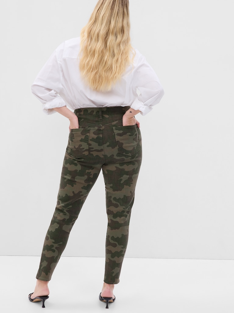 High Rise True Skinny Jeans