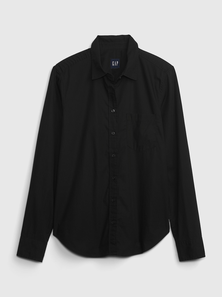 Organic Cotton Poplin Classic Shirt