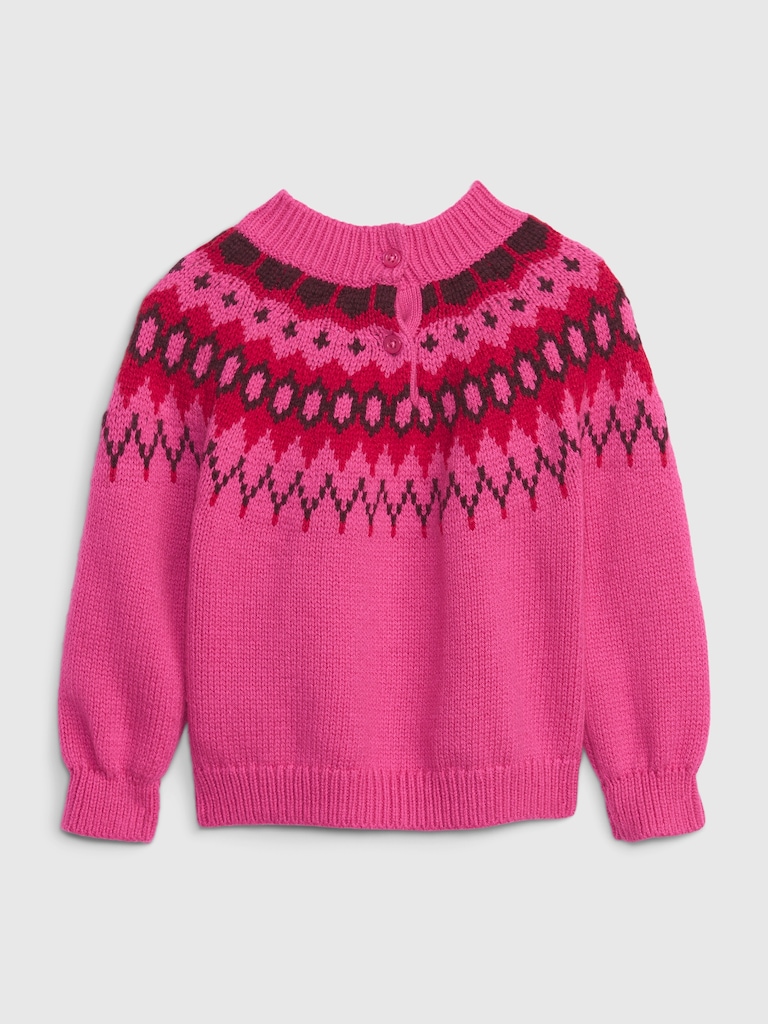 Baby Fair Isle Sweater