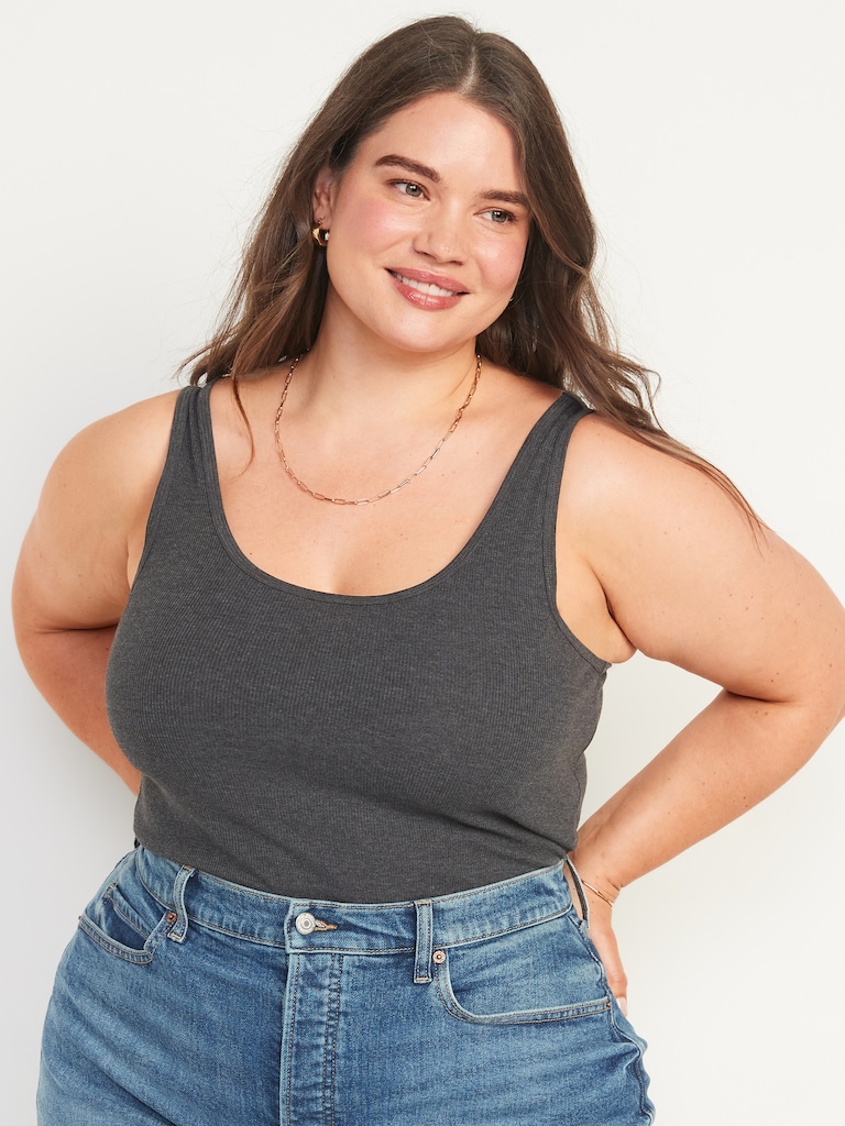 Rib-Knit First Layer Tank Top