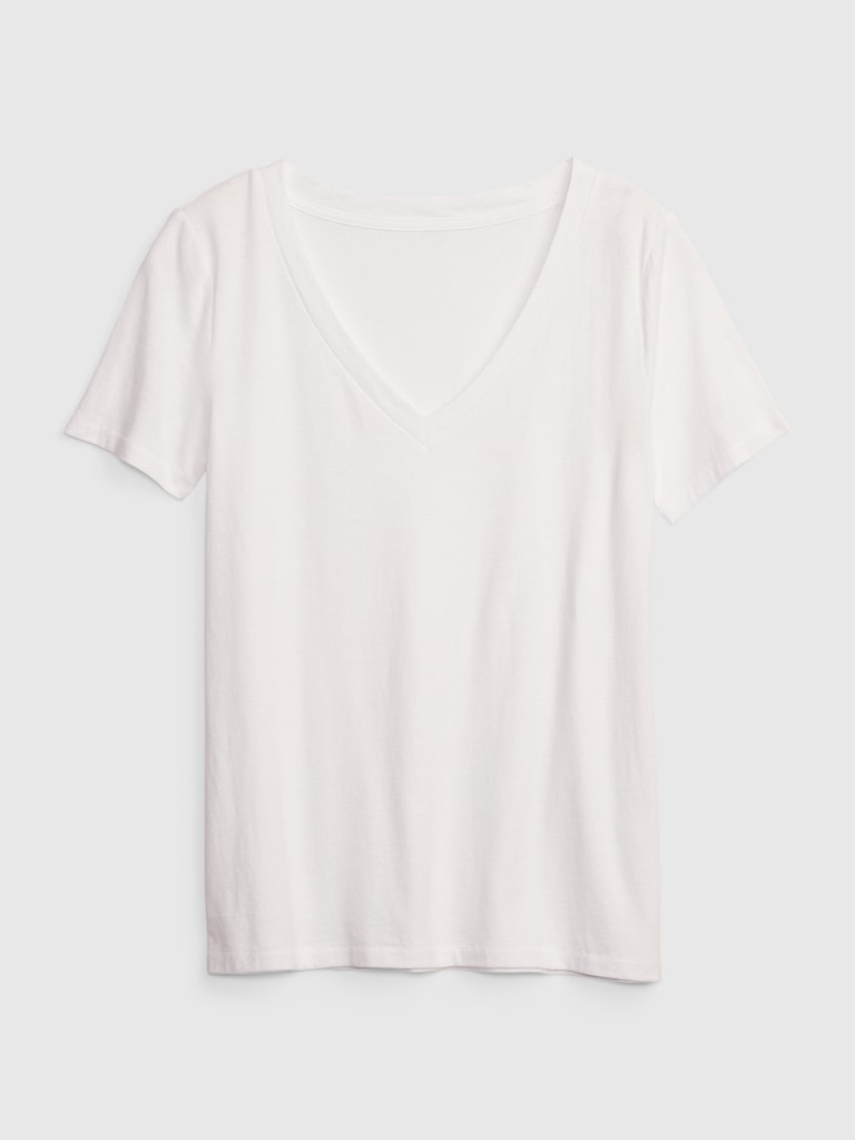 Organic Cotton VintageSoft V-Neck T-Shirt