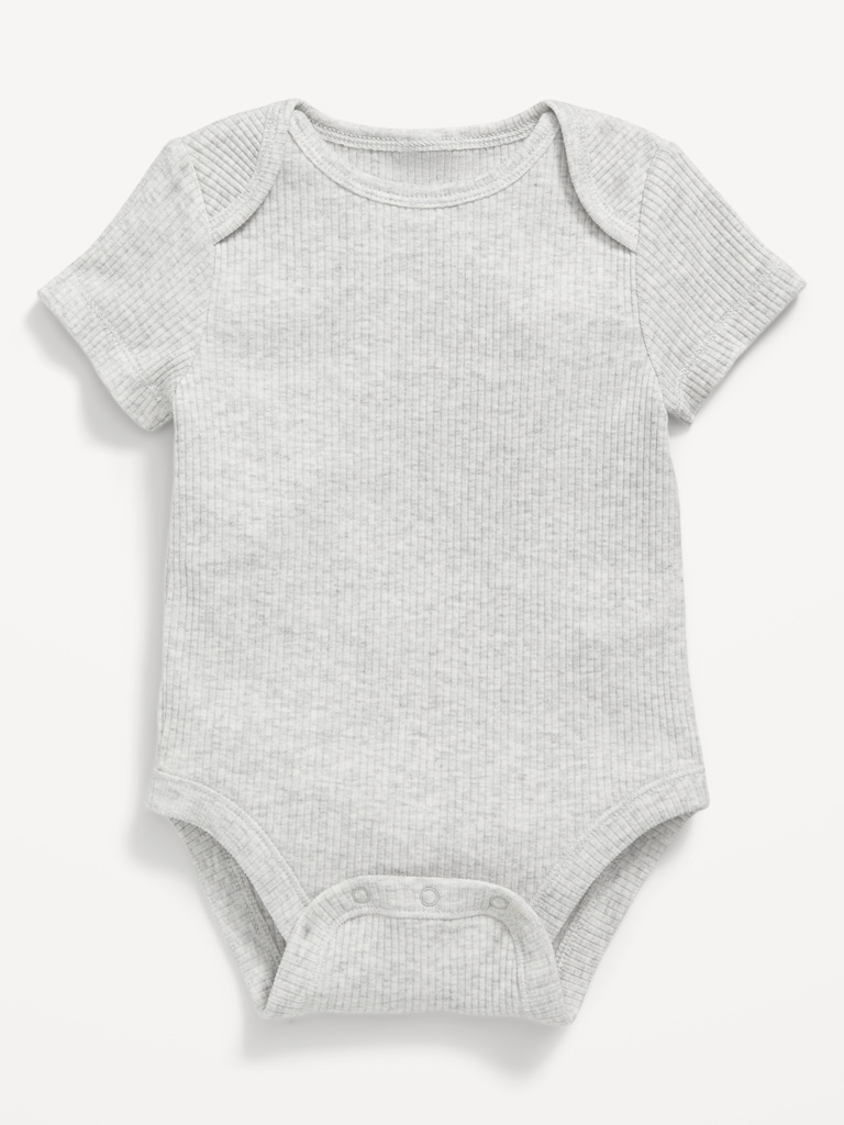 Unisex Short-Sleeve Bodysuit for Baby