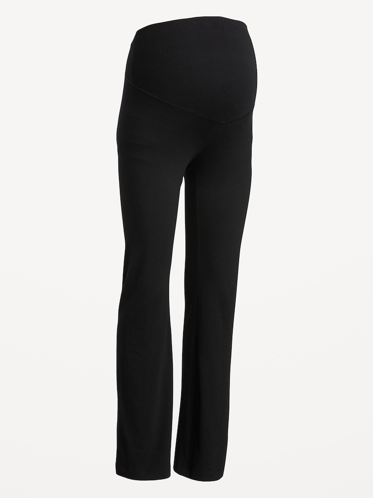 Maternity Full Panel Flare Leggings