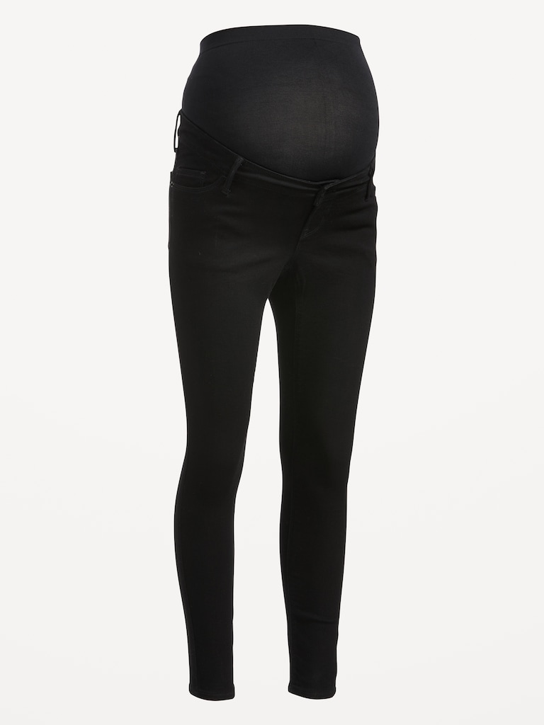 Maternity Full-Panel Rockstar Super Skinny Jeans