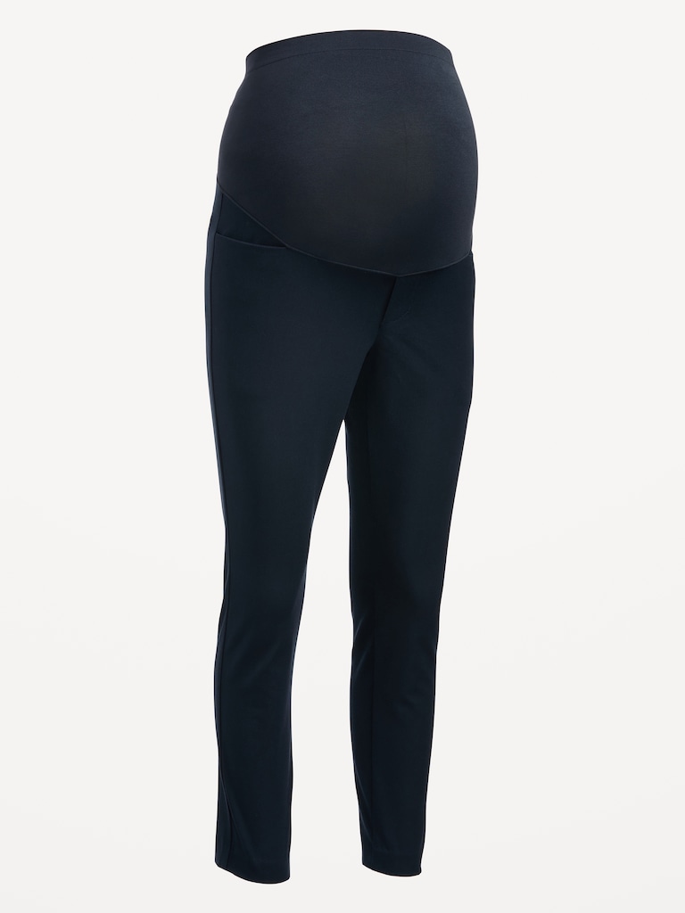 Maternity Full-Panel Pixie Ankle Pants